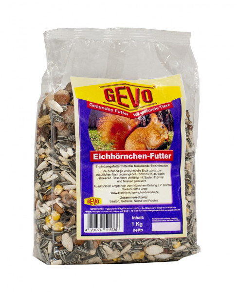 Gevo Eichhörnchenfutter 1 kg