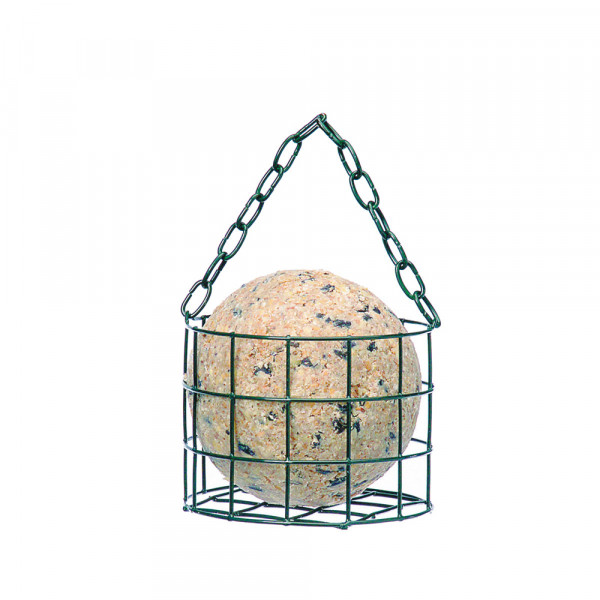 Futterkorb für Riesenknödel zum Aufhängen grün Ø 10,5 cm Höhe: 8 cm Modell 00849/7